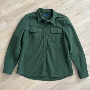 United by blue dark army green top